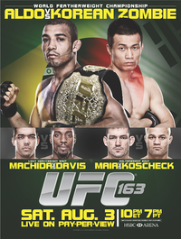 UFC official event poster jpg