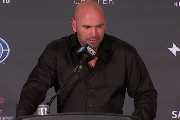 dana white ufc fight night post fight press conference