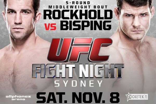 ufc fight night luke rockhold vs michael bisping