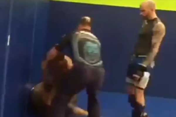 josh neer gym fight