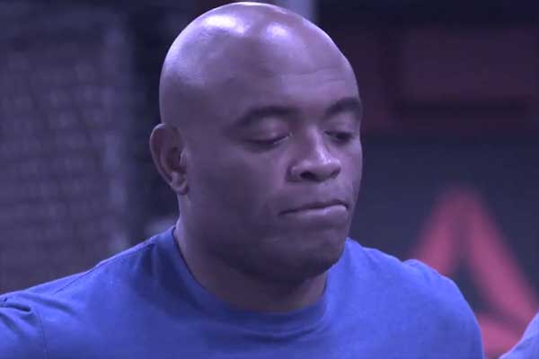 anderson silva sad