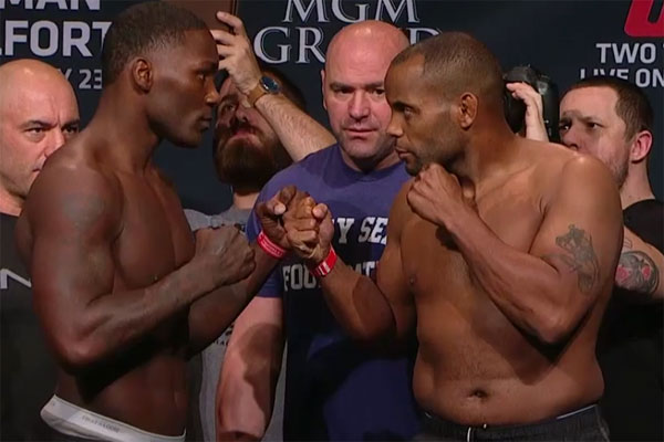 ufc weigh in results