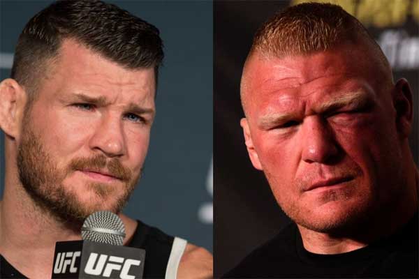 bisping lesnar
