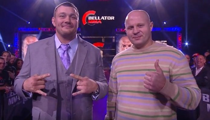 matt mitrione fedor emelianenko pre bellator 