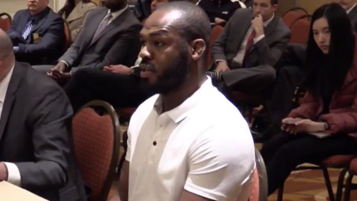 Jon Jones California Commission Hearing