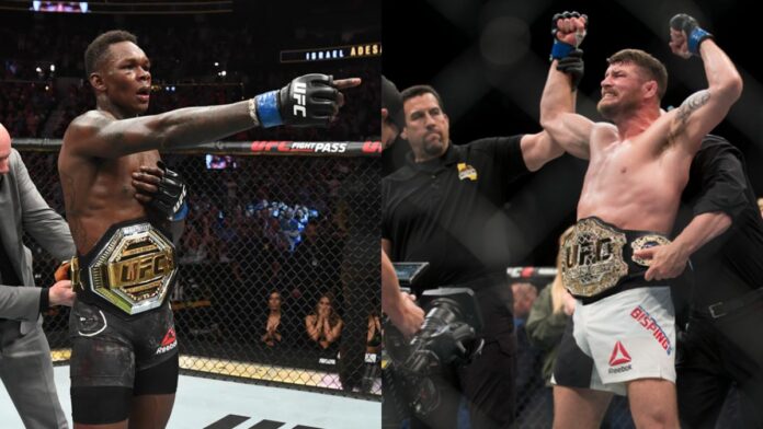 Israel Adesanya Michael Bisping