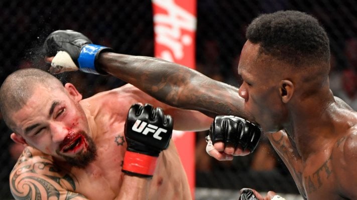 Israel Adesanya Robert Whittaker