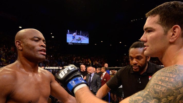 Chris Weidman Anderson Silva