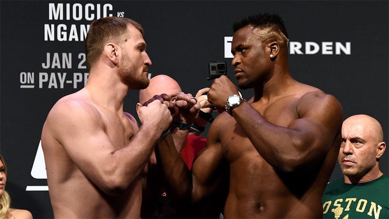Stipe MIocic, Francis Ngannou
