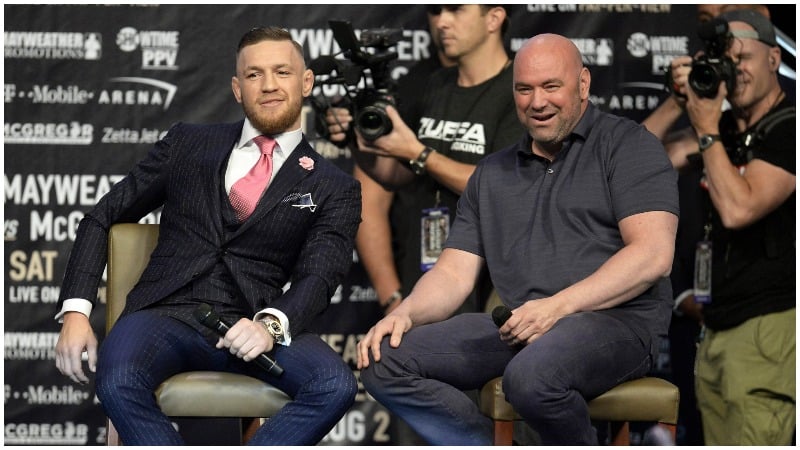 Conor McGregor, Dana White