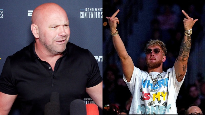 Dana White, Jake Paul
