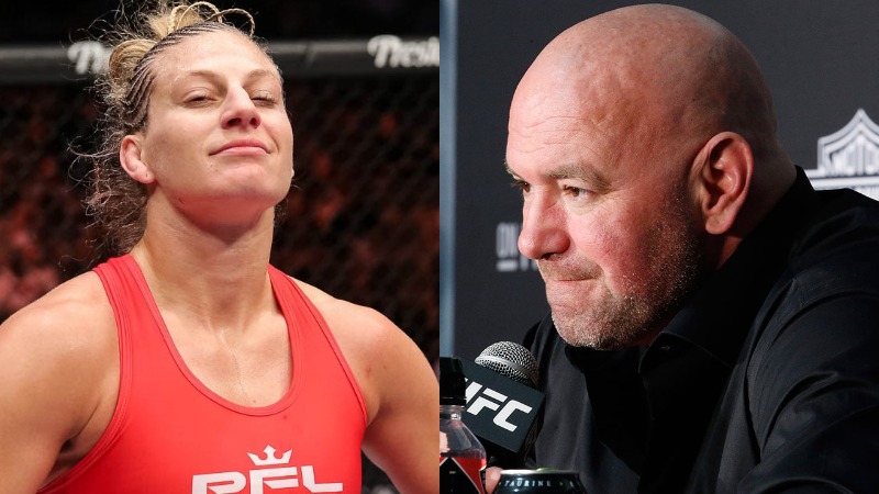 Kayla Harrison, Dana White
