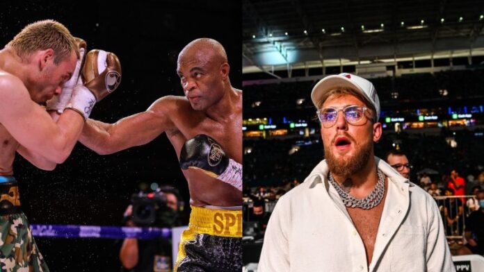 Anderson Silva Jake Paul