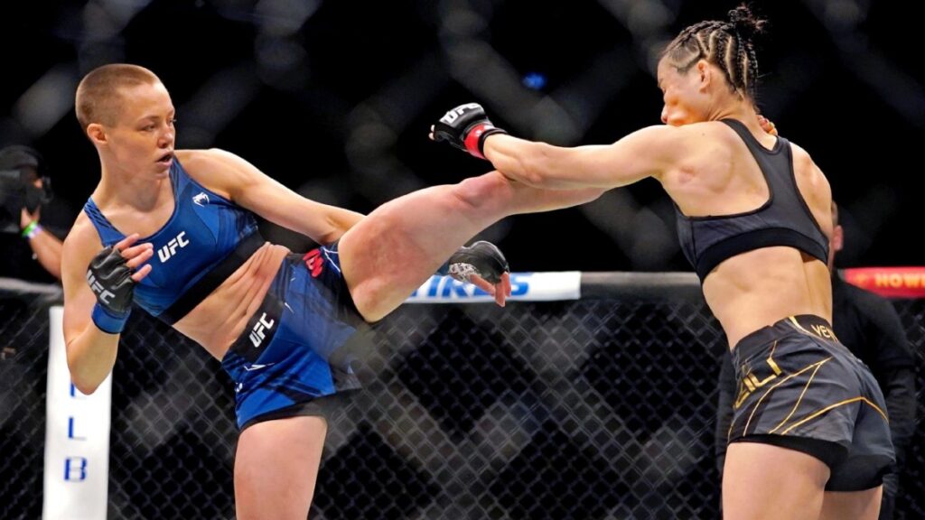 Rose Namajunas Zhang Weili
