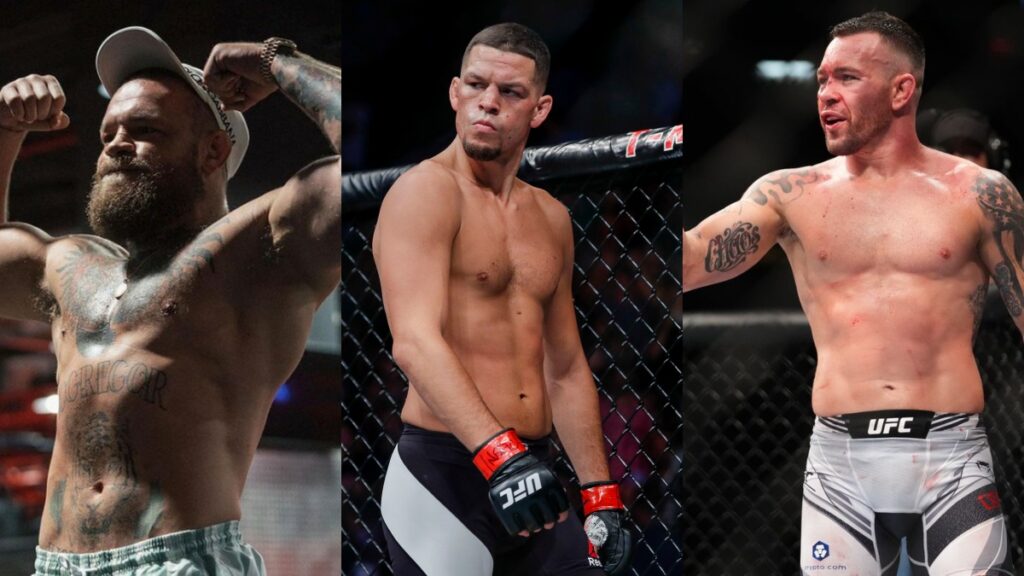 Conor McGregor, Nate Diaz, Colby Covington