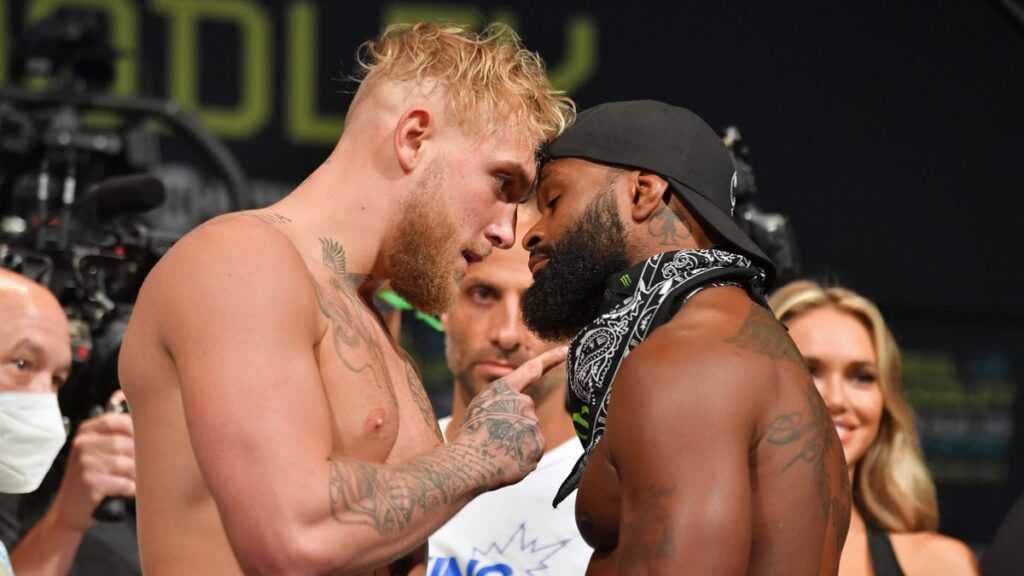 Tyron Woodley Jake Paul