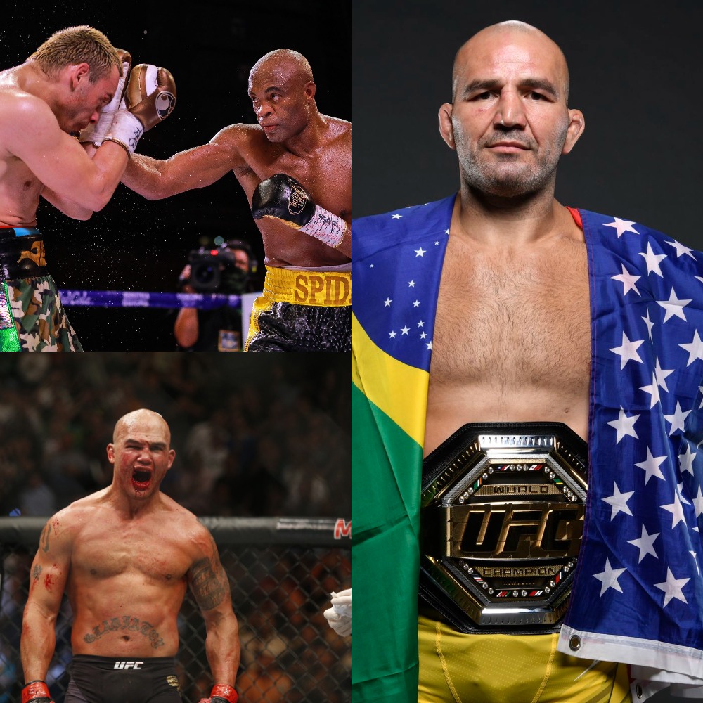 Anderson Silva, Robbie Lawler, and Glover Teixeira