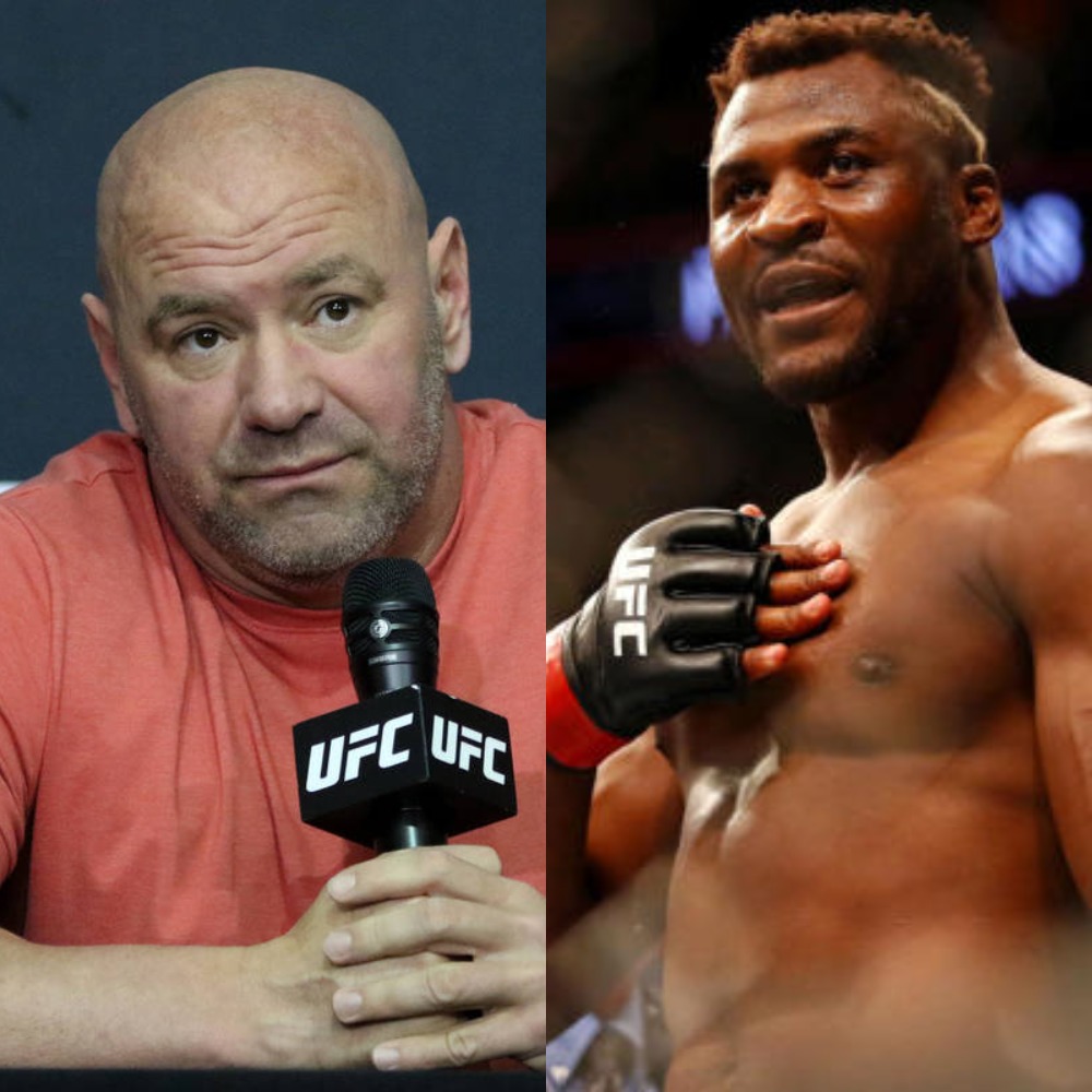 Dana White and Francis Ngannou