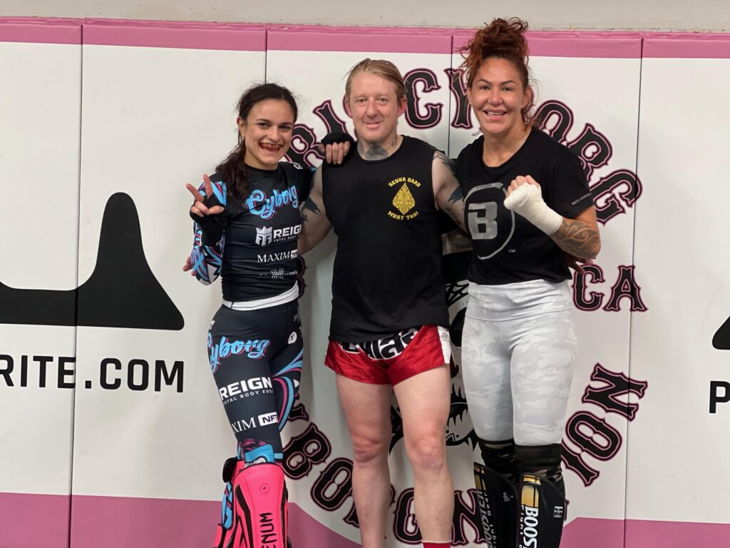 Thunder Rosa and Cris Cyborg Thunder Rosa and Cris Cyborg