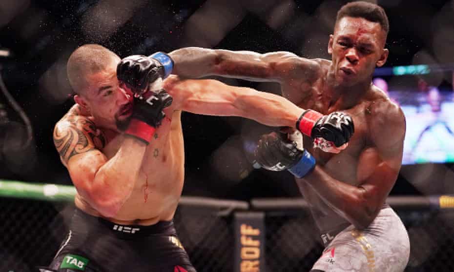 Robert Whittaker and Israel Adesanya Robert Whittaker and Israel Adesanya