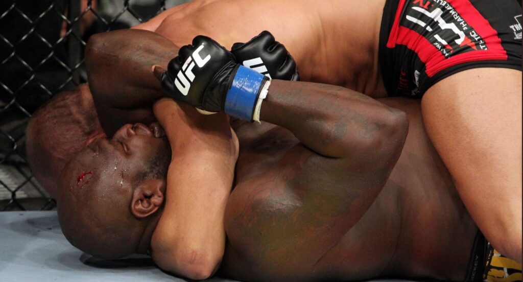 James Toney and Randy Couture