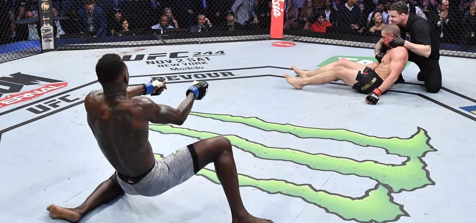 Robert Whittaker and Israel Adesanya Robert Whittaker and Israel Adesanya