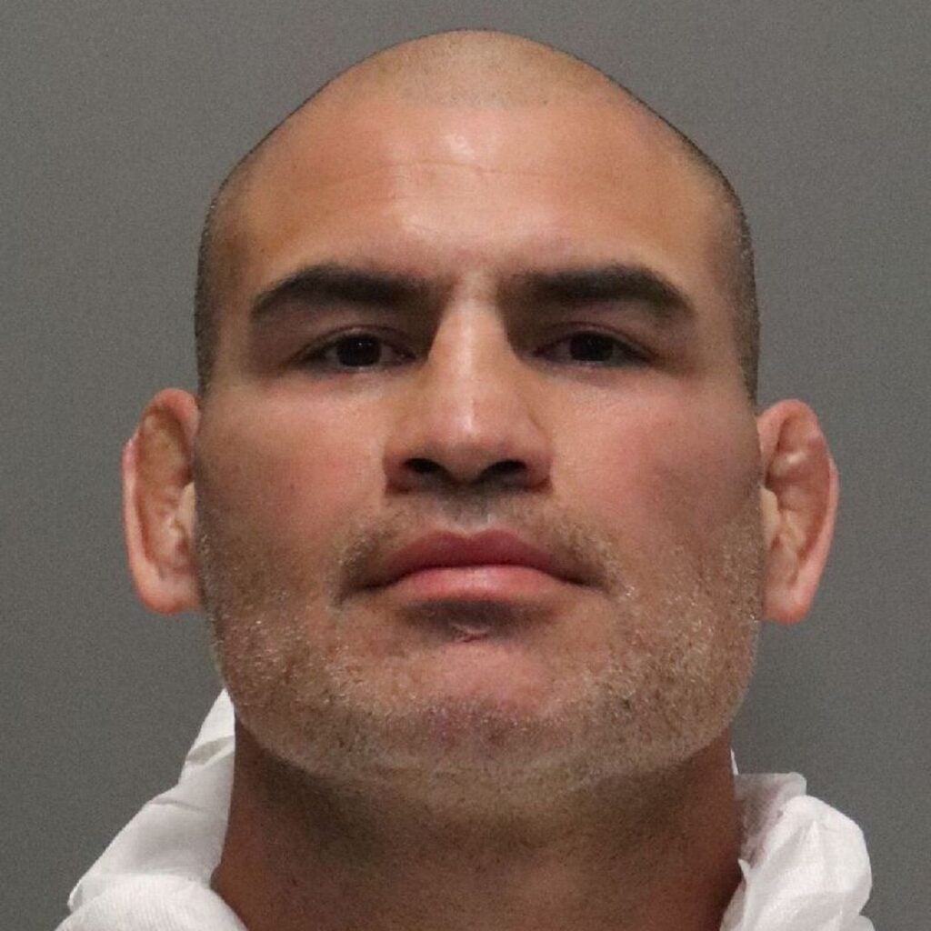 Cain Velasquez mugshot