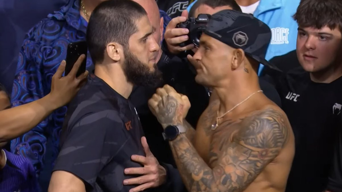 UFC 302: Islam Makhachev vs. Dustin Poirier Ceremonial Weigh-In Faceoffs & Full Stream