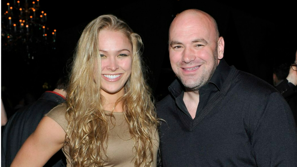 Ronda Rousey and Dana White