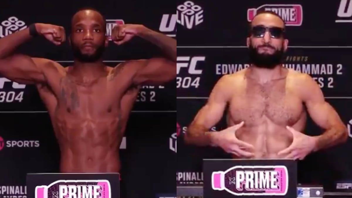 UFC 304: Leon Edwards vs. Belal Muhammad 2 Weigh-In Results: One Fighter Misses