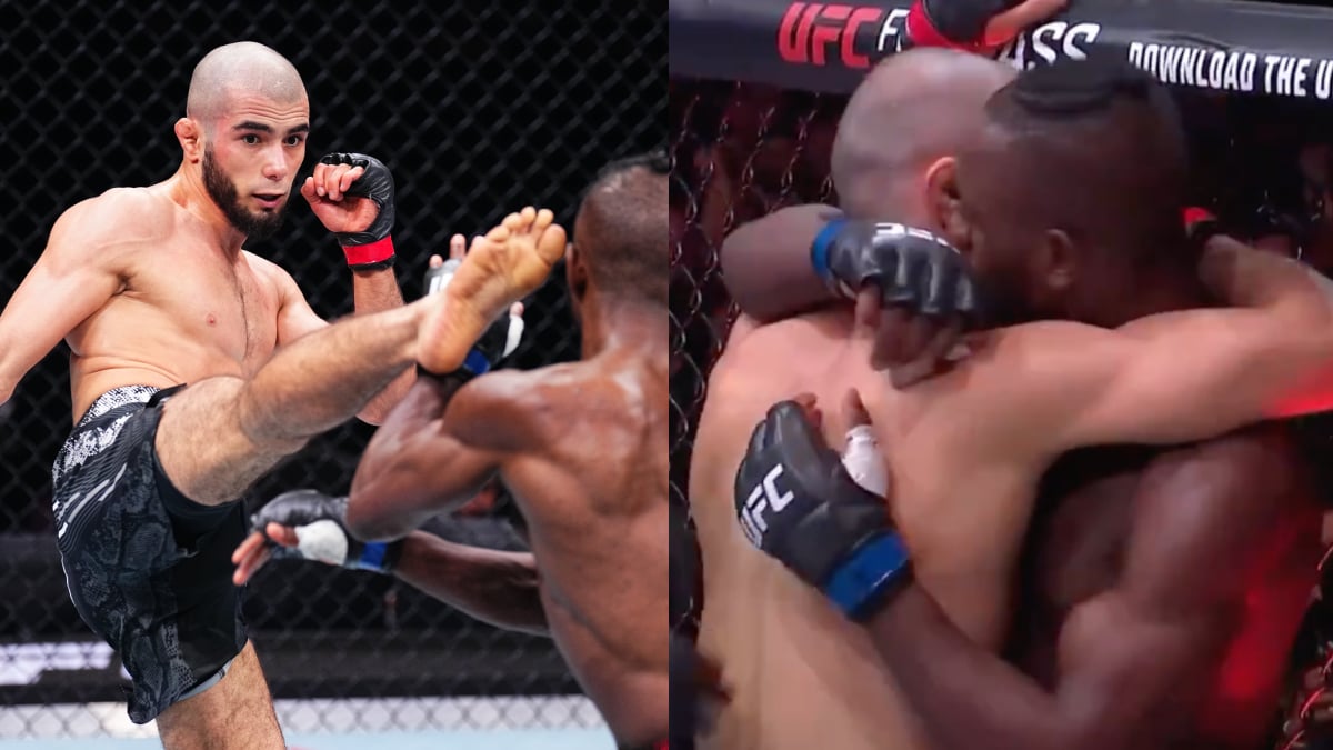 Muhammad Mokaev Explains Hugging Manel Kape Post-Fight At UFC 304: ‘I’m Young, But I’m Not Stupid’