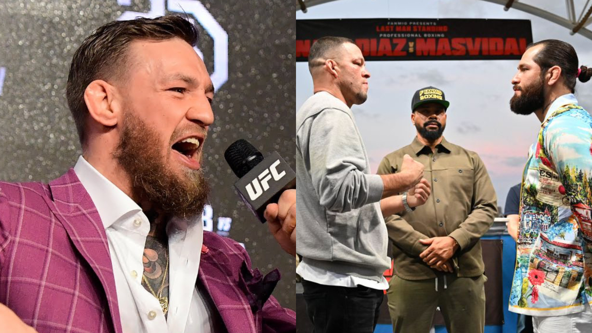 Conor McGregor Makes Prediction For Boxing Match Between ‘Little Play Around Dipsh*ts’ Nate Diaz & Jorge Masvidal