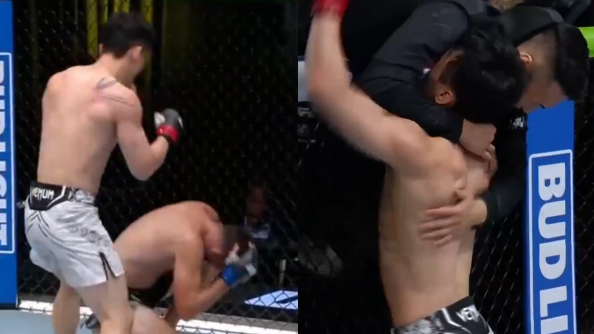 VIDEO: ‘Korean Superboy’ Dooho Choi Stops Bill Algeo With One Punch At UFC Fight Night For First Win In 8 Years