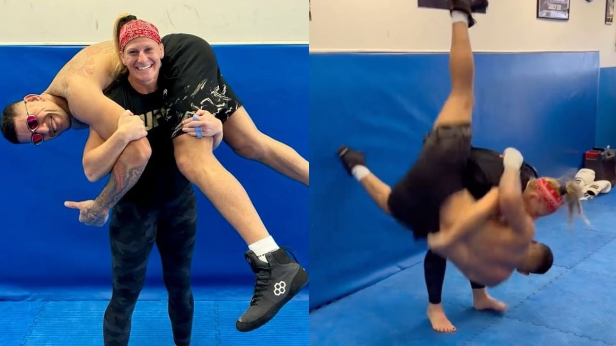 Kayla Harrison Describes Teaching Judo To Alex Pereira: ‘It’s Crazy How Fast He Picks Things Up…’