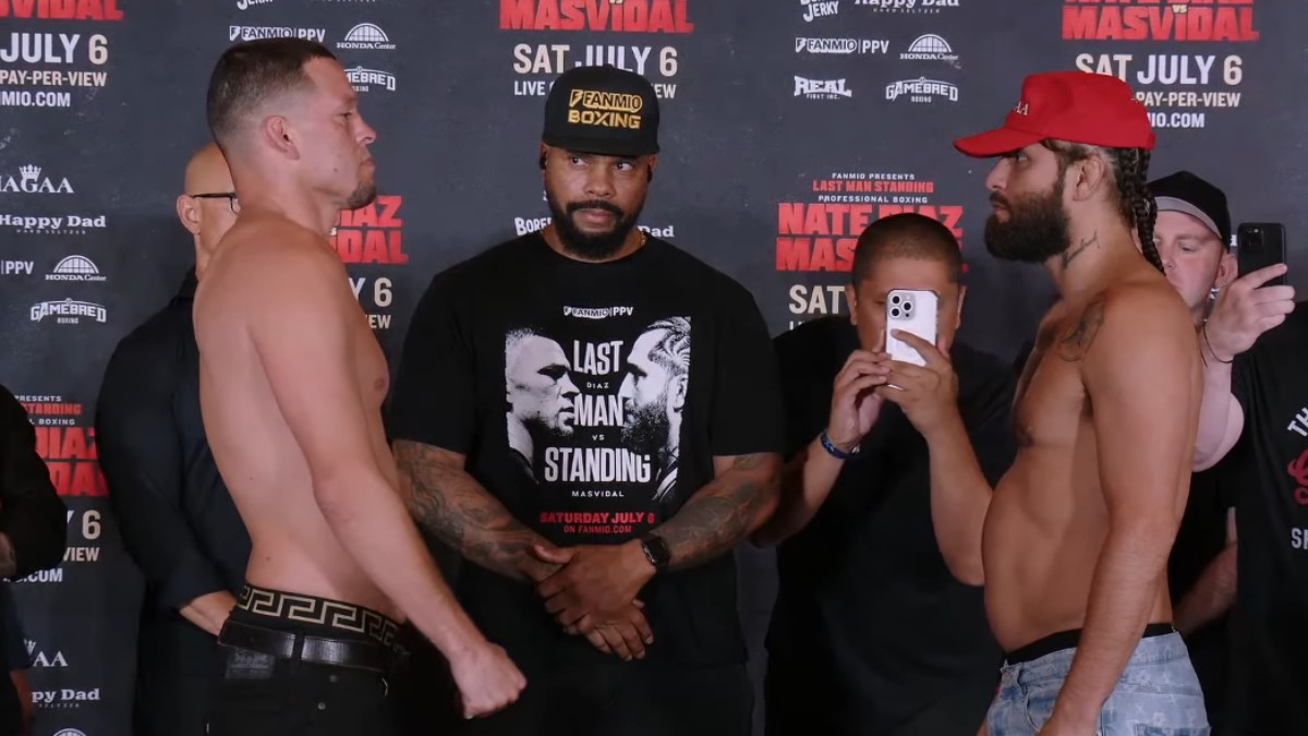 Nate Diaz vs. Jorge Masvidal Weigh-In  Results: Three Fighters Miss Weight