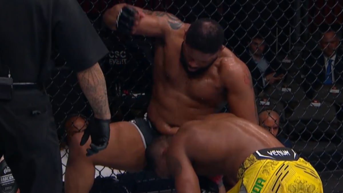 UFC Full Fight: Relive Curtis Blaydes Smashing Jailton Almeida With Hammerfists To Secure Interim Title Shot At UFC 304
