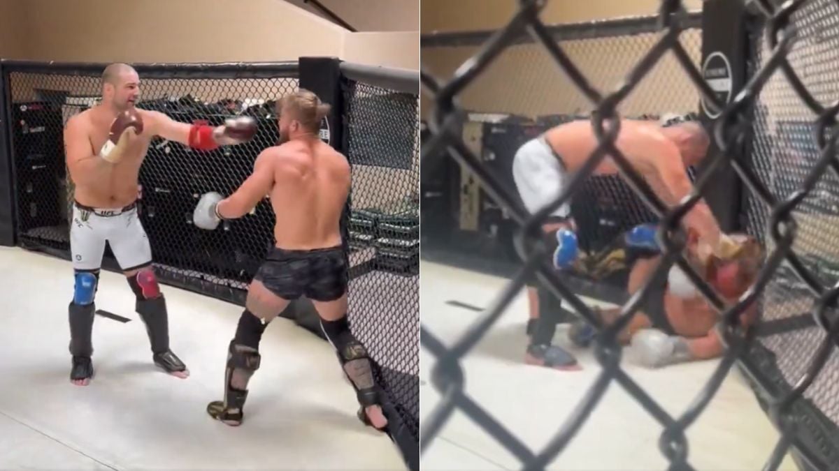 ‘This Guy Is Such A Trash Person’ – MMA Fans Annoyed After Sean Strickland Puts A Beating On Navy Seal In Sparring