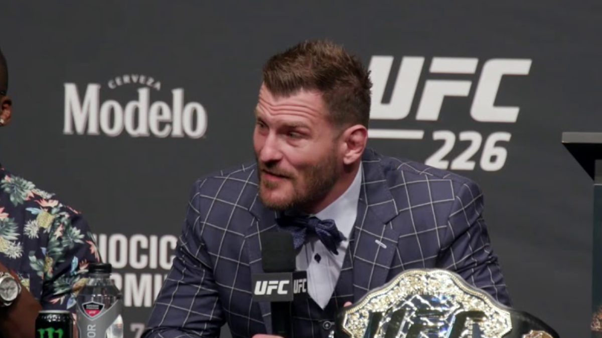 Stipe Miocic Rejects Claim From ‘Crying’ Fans That He’s Holding Up The Heavyweight Division: ‘The UFC Can Pick Who They Want!’