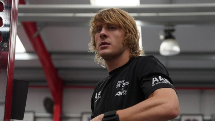 Paddy Pimblett training