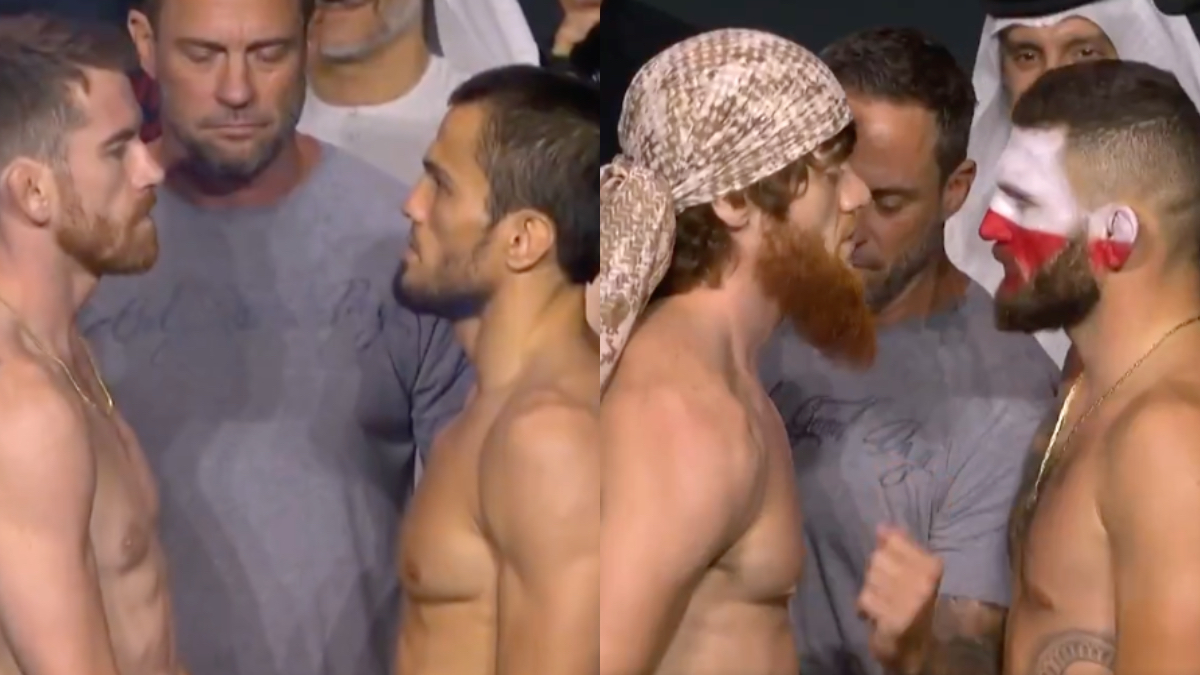 UFC Fight Night: Cory Sandhagen vs. Umar Nurmagomedov Ceremonial Weigh-In Faceoffs & Full Stream