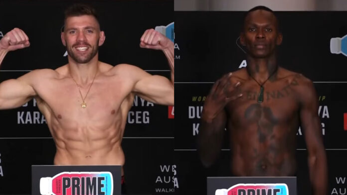 Dricus Du Plessis, Israel Adesanya