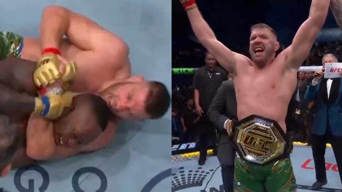 Alex Pereira, Belal Muhammad, Aljamain Sterling, & Other MMA Fighters React To Dricus Du Plessis Submitting Israel Adesanya At UFC 305