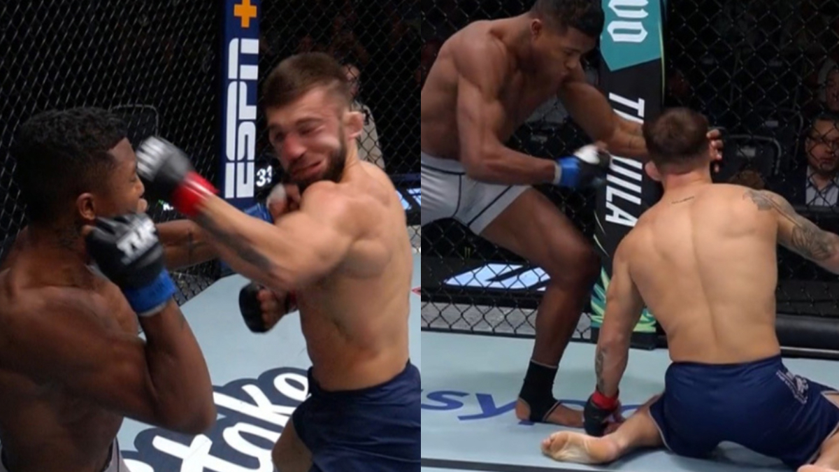 VIDEO: Mairon Santos Folds Opponent With Brutal Left Hook To Win TUF 32 Featherweight Tournament