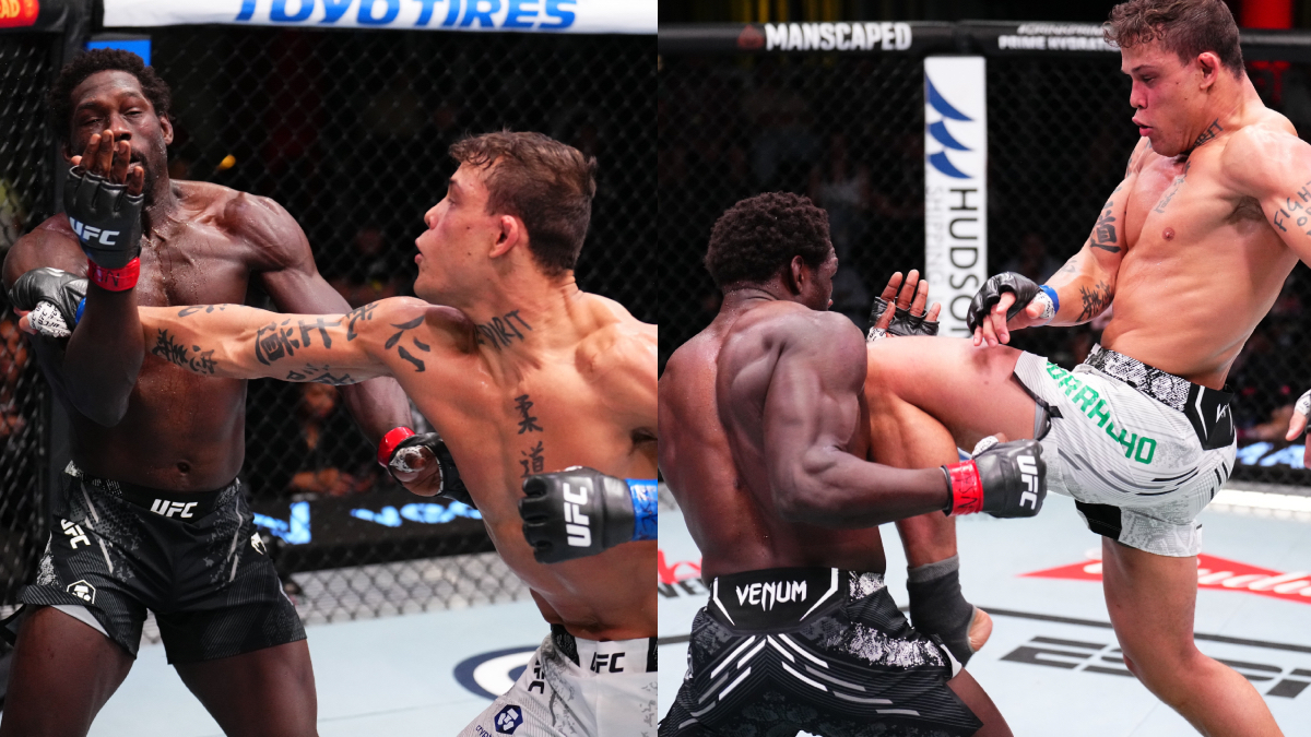 ‘Give Him Adesanya’ – MMA Fans React As Caio Borralho Outlasts Jared Cannonier In UFC Fight Night Main Event War