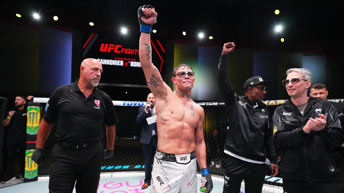 Caio Borralho Reveals ‘Mantra’ Of Training Camp For Jared Cannonier Win: ‘The New Champ Has Arrived’