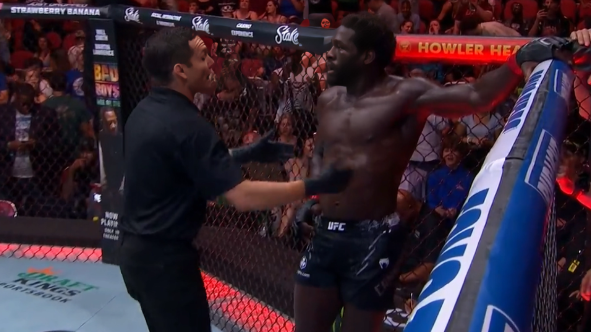 Classy Jared Cannonier Doesn’t Hold Anything Against Referee Jason Herzog For Controversial Imavov Stoppage: ‘He’s Human’