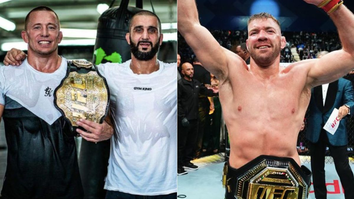 St-Pierre’s Coach Feels Du Plessis Breaking ‘Old School’ BJJ Principles Led To UFC 305 Win