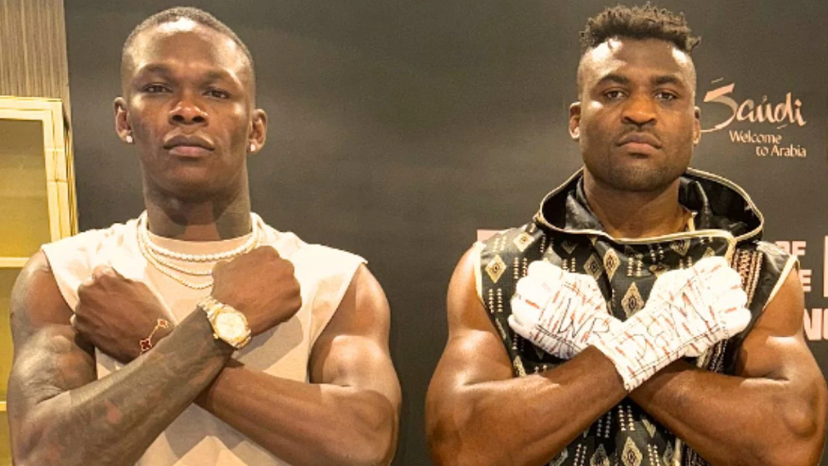 Francis Ngannou Sends Supportive Message To Israel Adesanya After Third Straight Loss At UFC Saudi Arabia