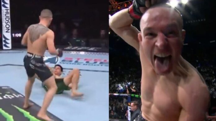 Kai Kara-France knocking out Steve Erceg