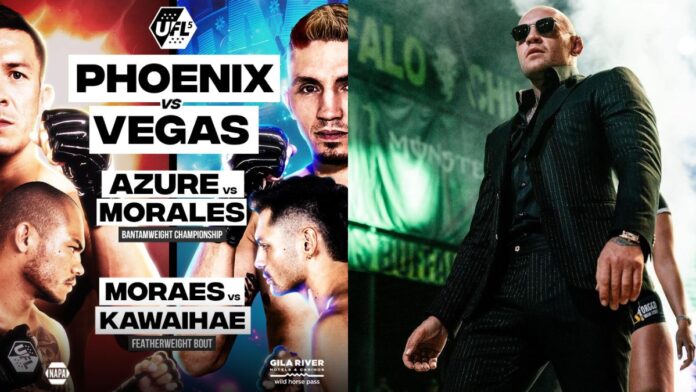 Promo art for UFL 5 and Conor McGregor
